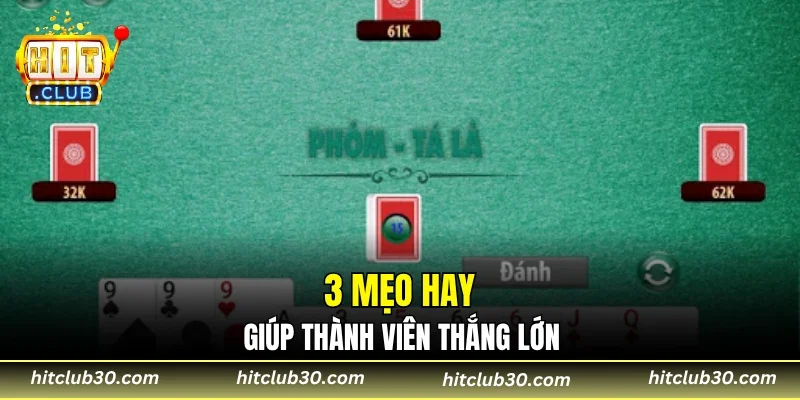 3 mẹo hay giúp thành viên thắng lớn