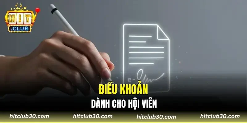 Điều khoản dành cho hội viên