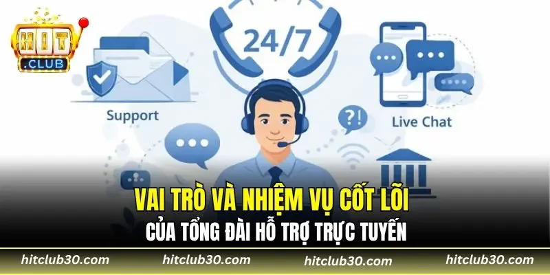 Vai trò và nhiệm vụ cốt lõi của tổng đài hỗ trợ trực tuyến